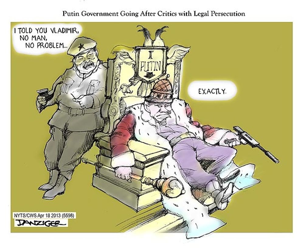 Putin Government Going After Critics With Legal Persecution