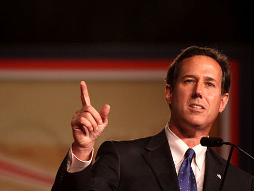 Santorum Reveals Plan To Save The GOP: Defund Planned Parenthood
