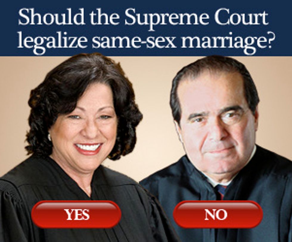 Legalize Same-Sex Marriage?