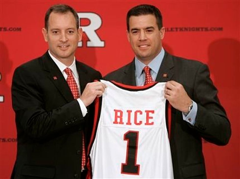 Rutgers’ Rice Is A Bully Because He’s Afraid Of Being A Loser