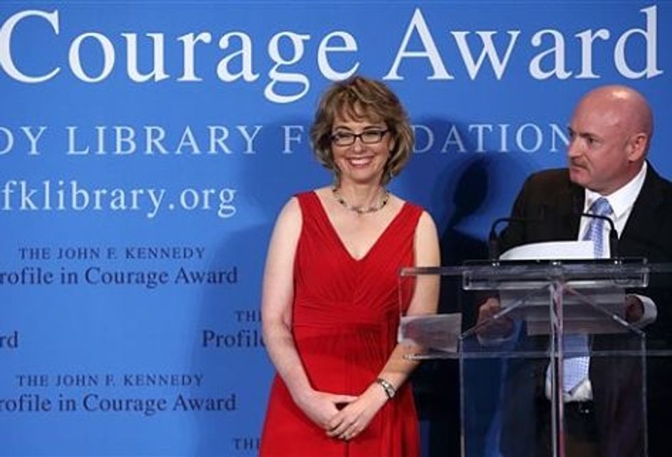 Giffords A Profile In Courage In Gun-Violence Fight