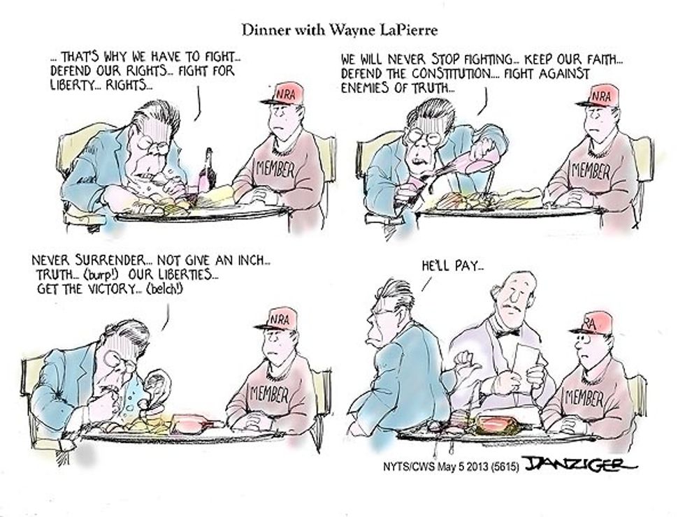 Dinner With Wayne LaPierre