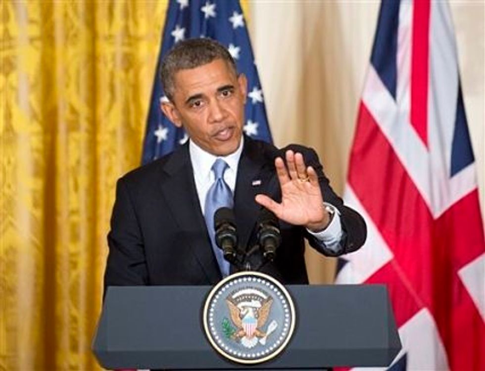 WATCH: Obama Talks Benghazi, IRS At Press Conference With U.K.’s Cameron