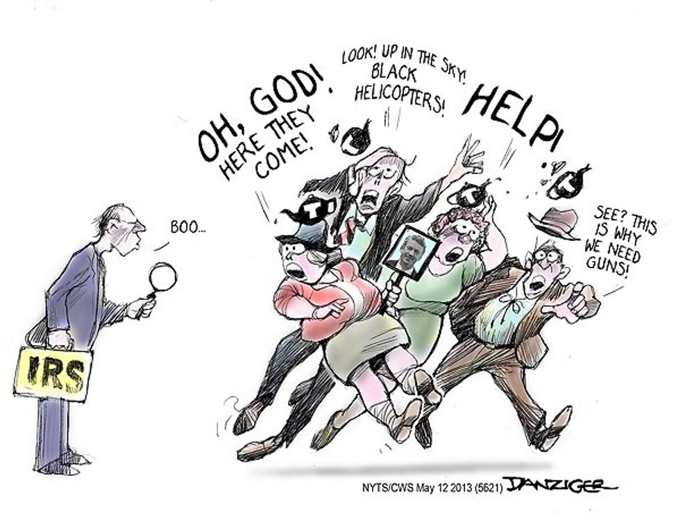 How Do You Scare The Tea Party?