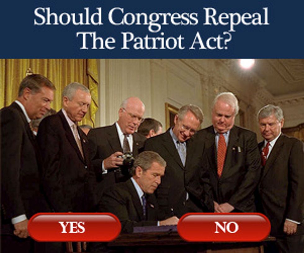 Should Congress Repeal The PATRIOT Act?