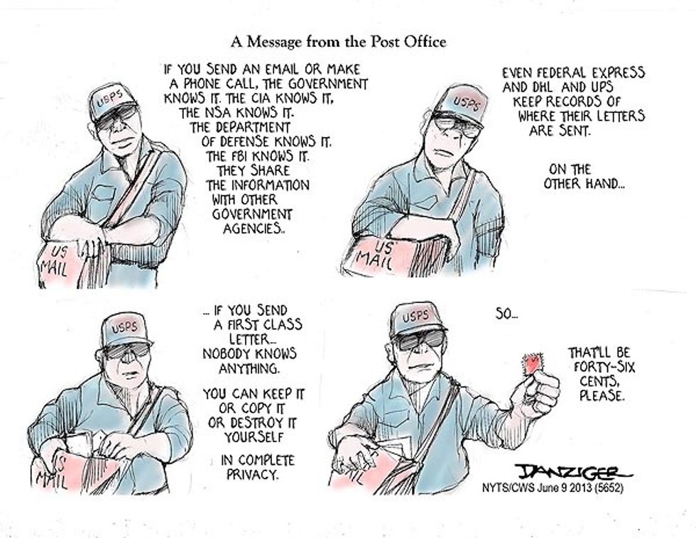 A Message From The Post Office