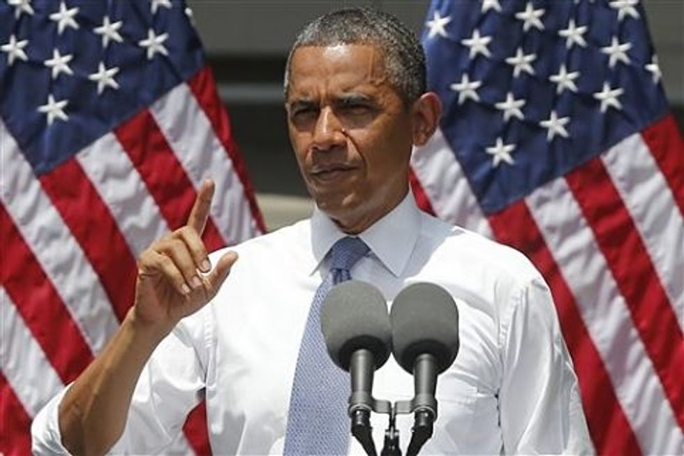 WATCH: Obama Pitches Climate Plan, Slams ‘Flat Earth Society’