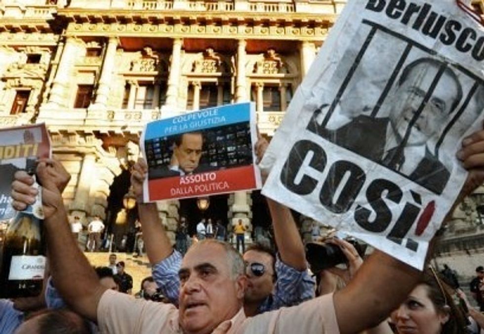 Berlusconi Verdict Raises Political Tensions In Italy