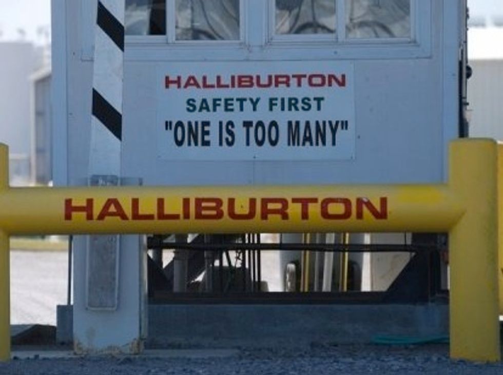 Halliburton Admits Destroying U.S. Oil Disaster Evidence