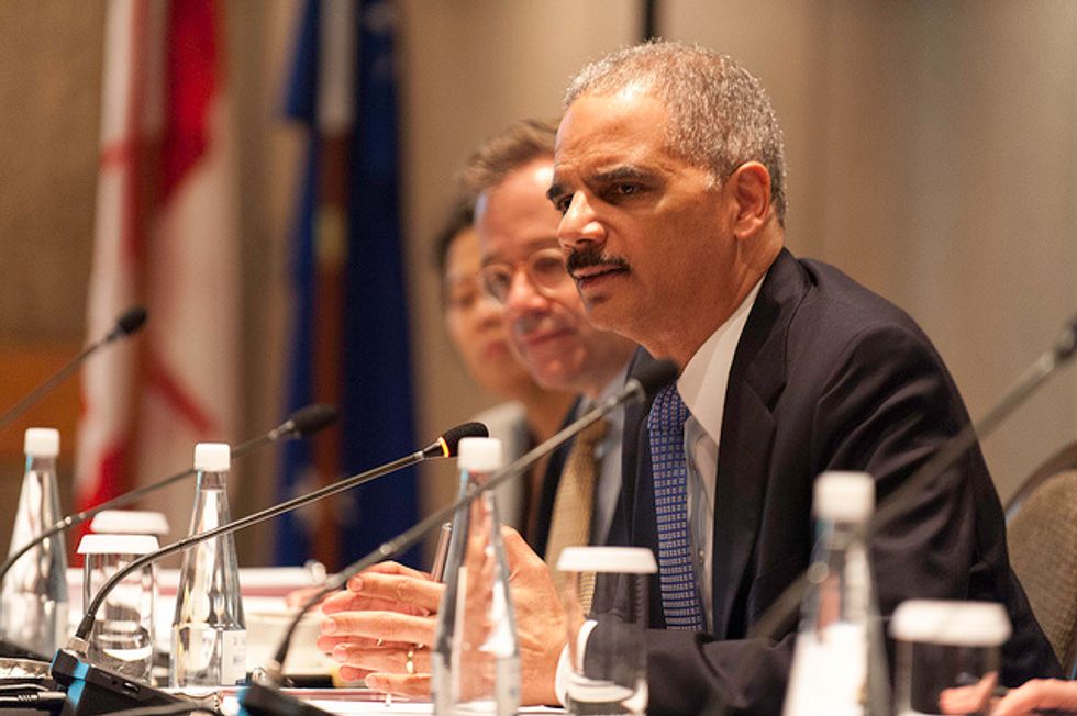 WATCH: Eric Holder Pushes For Sentencing Reform For Non-Violent Drug Crimes