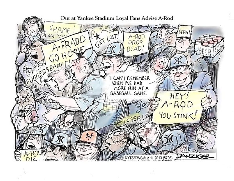 Loyal Yankee Fans Advise A-Rod