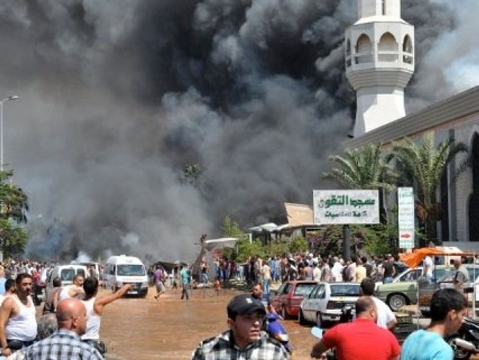 Car Bombs At Lebanon Mosques Kill 27, Wound 352
