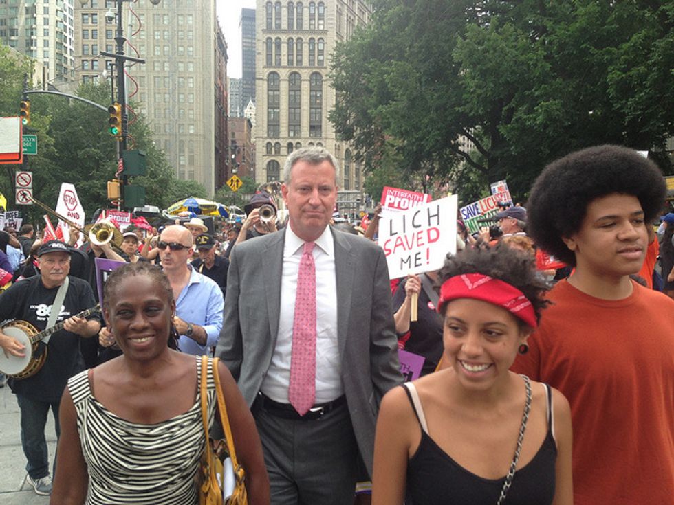 Poll: Bill de Blasio Takes Lead In New York City Mayoral Race, Could Avoid Runoff