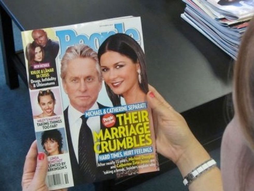 A-listers Douglas, Zeta-Jones Split, For Now At Least