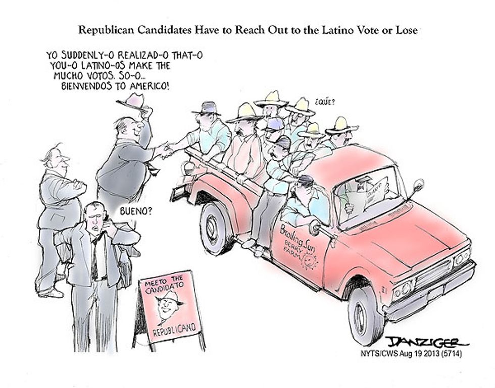 Republicans Try To Reach Out To Latino Voters