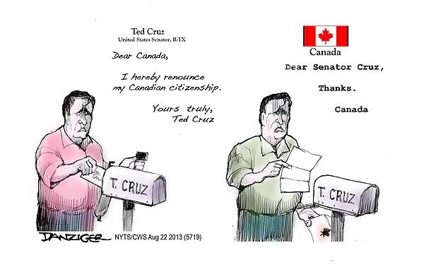 ted cruz daughters political cartoon
