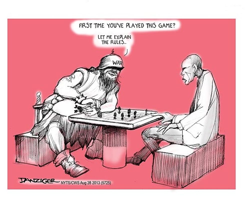 President Obama Plays A War Game