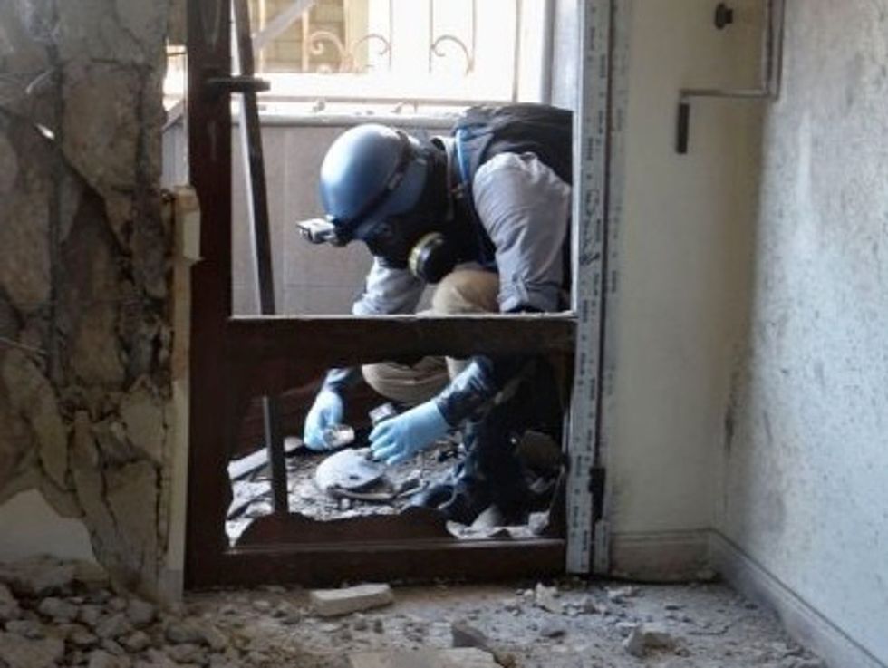 U.N. Chemical Experts Work In Syria Finished: Spokesman