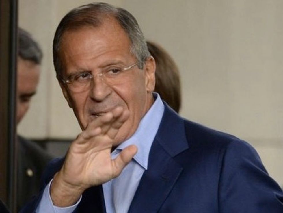 Syria Weapons Handover Makes Strike ‘Unnecessary’: Lavrov