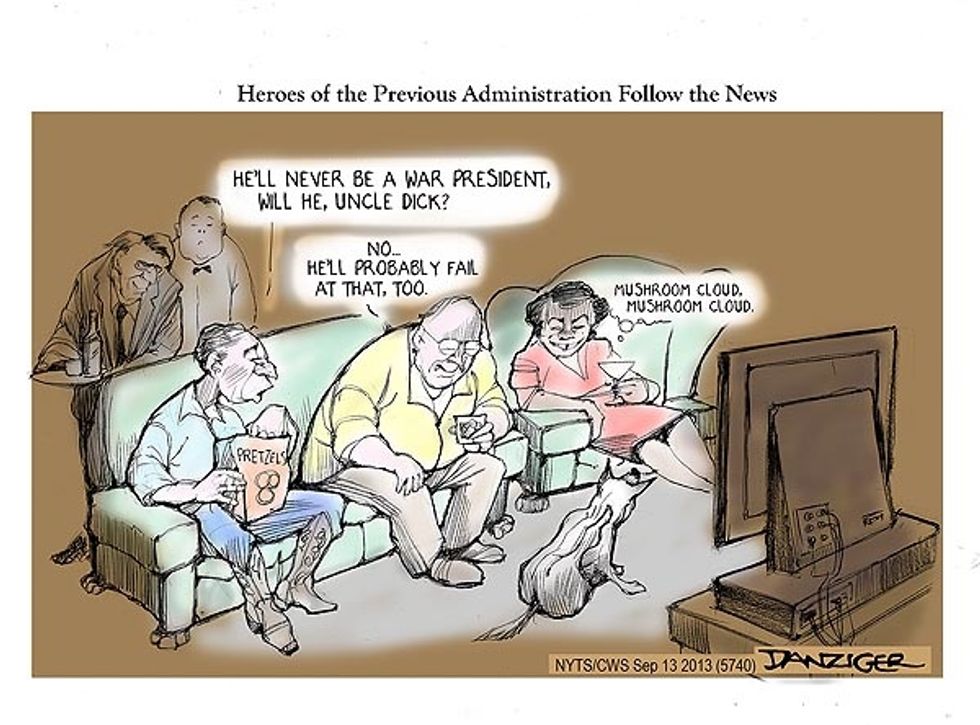 Heroes Of The Previous Administration Follow The News