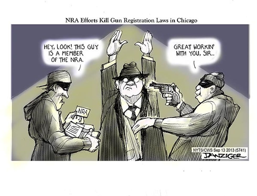 NRA Efforts Kill Gun Registration Laws In Chicago