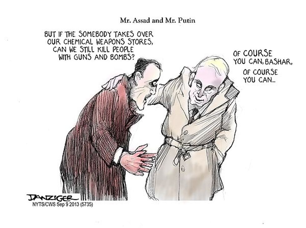 Mr. Assad And Mr. Putin