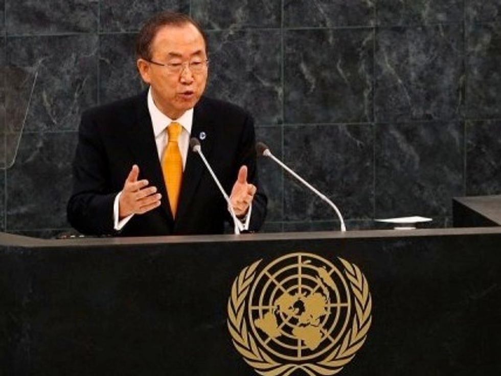 U.N. Chief Warns Against Fueling Syria Bloodshed