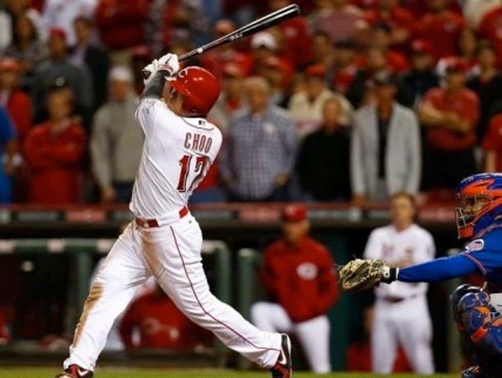 Choo Keeps Reds On Track For Baseball Playoffs