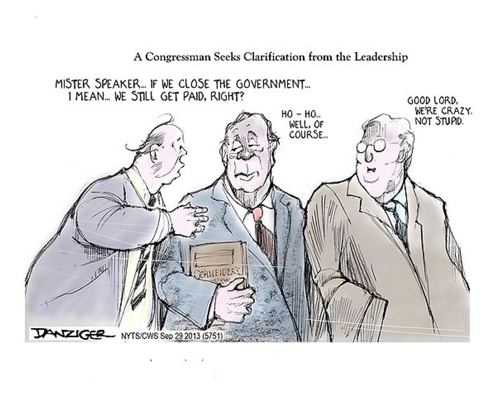 A Congressman Seeks Clarification From The Leadership