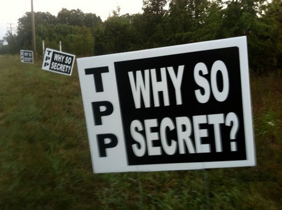 The Trans-Pacific Partnership: A Corporate Coup In Disguise