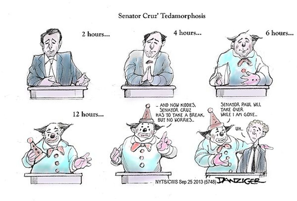 Senator Cruz’s Tedamorphosis