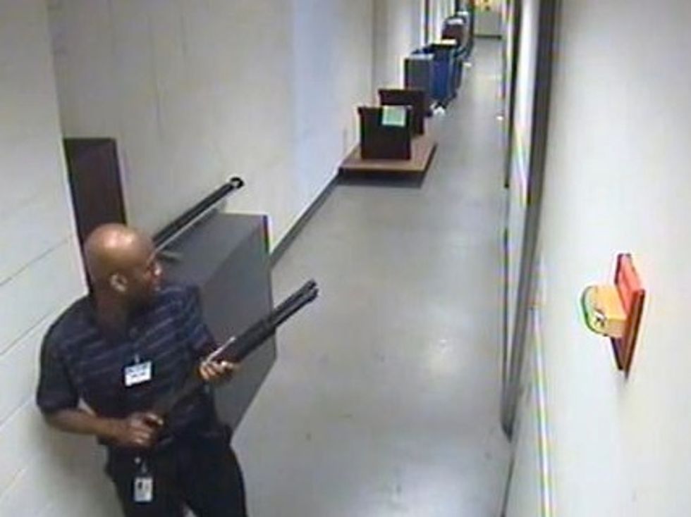 FBI Releases Chilling Video Of Navy Yard Shooter