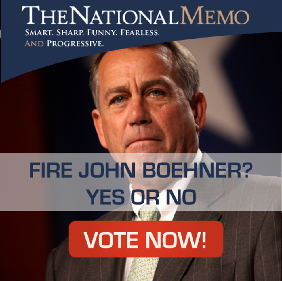 Fire John Boehner?