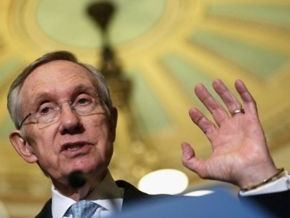 Senate Majority Leader Reid Confirms Deal To End Fiscal Impasse