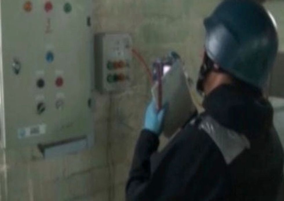 Chemical Watchdog Says Half Syria Inspection Work Done