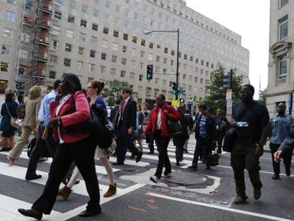 Coffee In Hand, Washingtonians Eagerly Return To Work