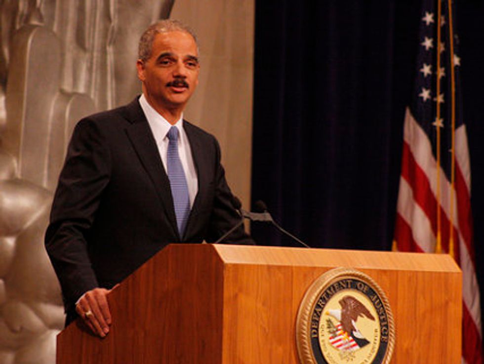 Eric Holder Finally Gets Tough On Banks