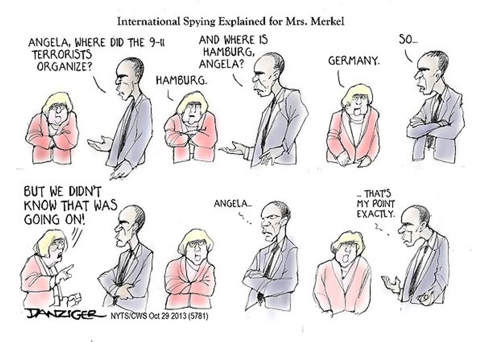 International Spying Explained For Chancellor Merkel