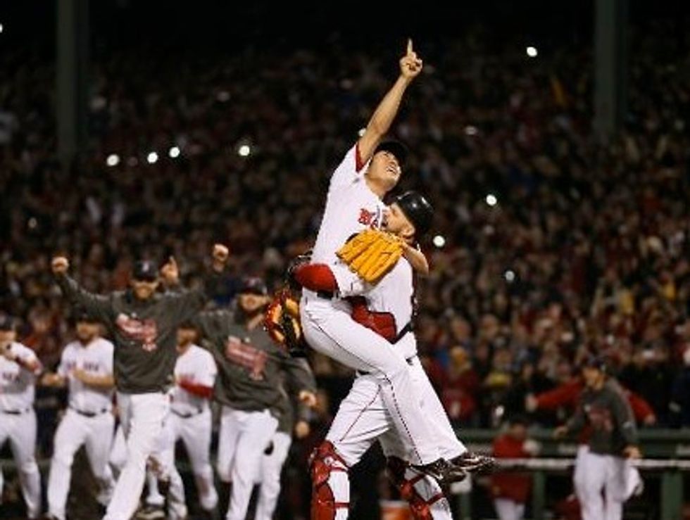 Boston Red Sox Win World Series, End 95-Year Fenway Drought