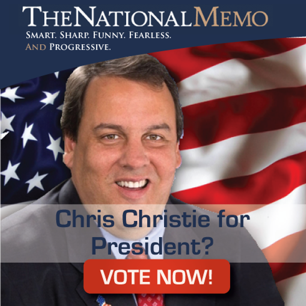 Chris Christie For President?
