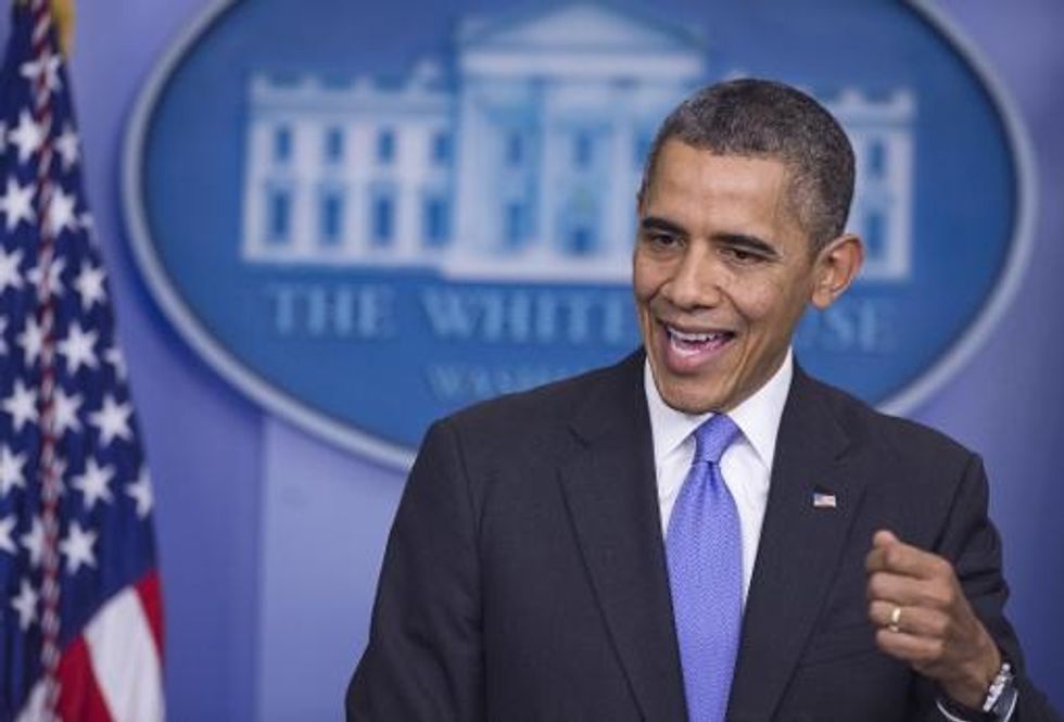 Obama Shrugs Off Suggestions Of Worst Year In Office