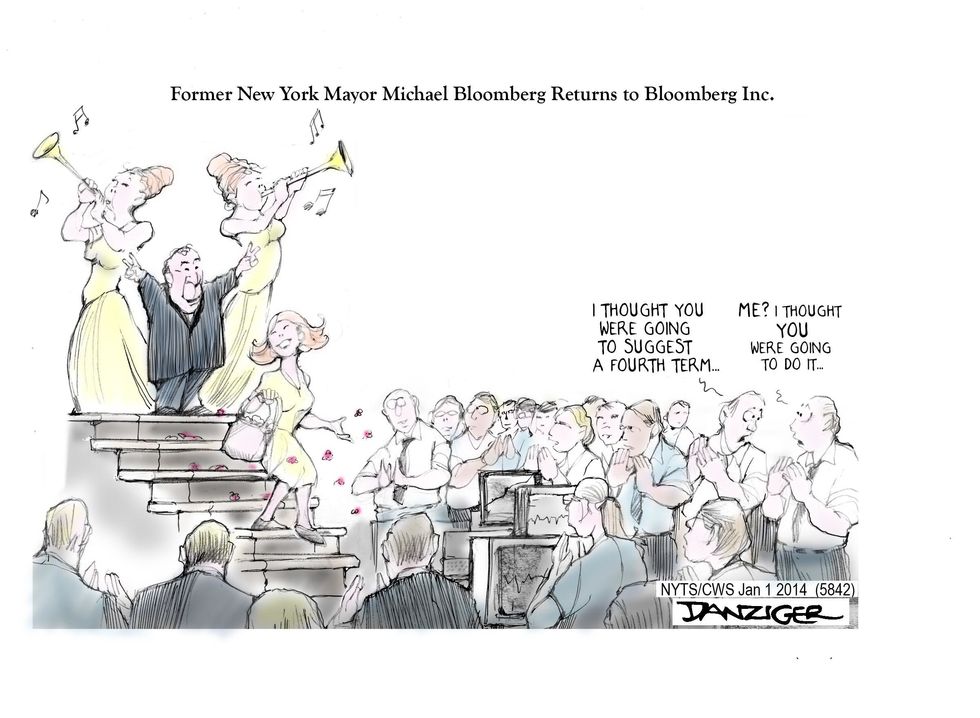 Michael Bloomberg Returns To Bloomberg Inc.