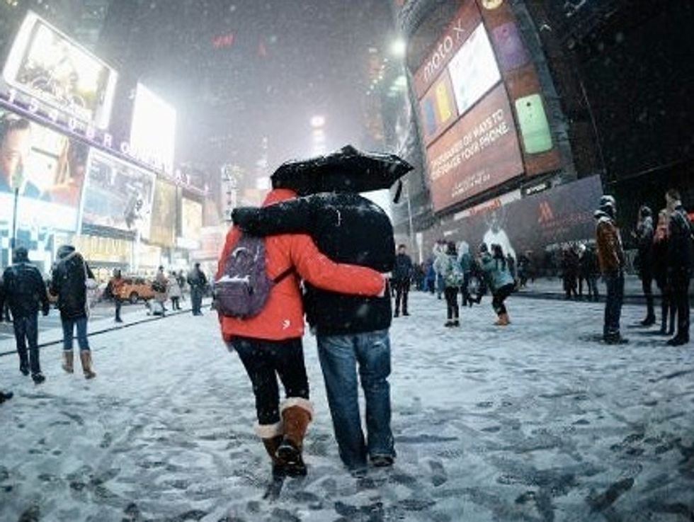 Snowstorm Slams Northeastern United States