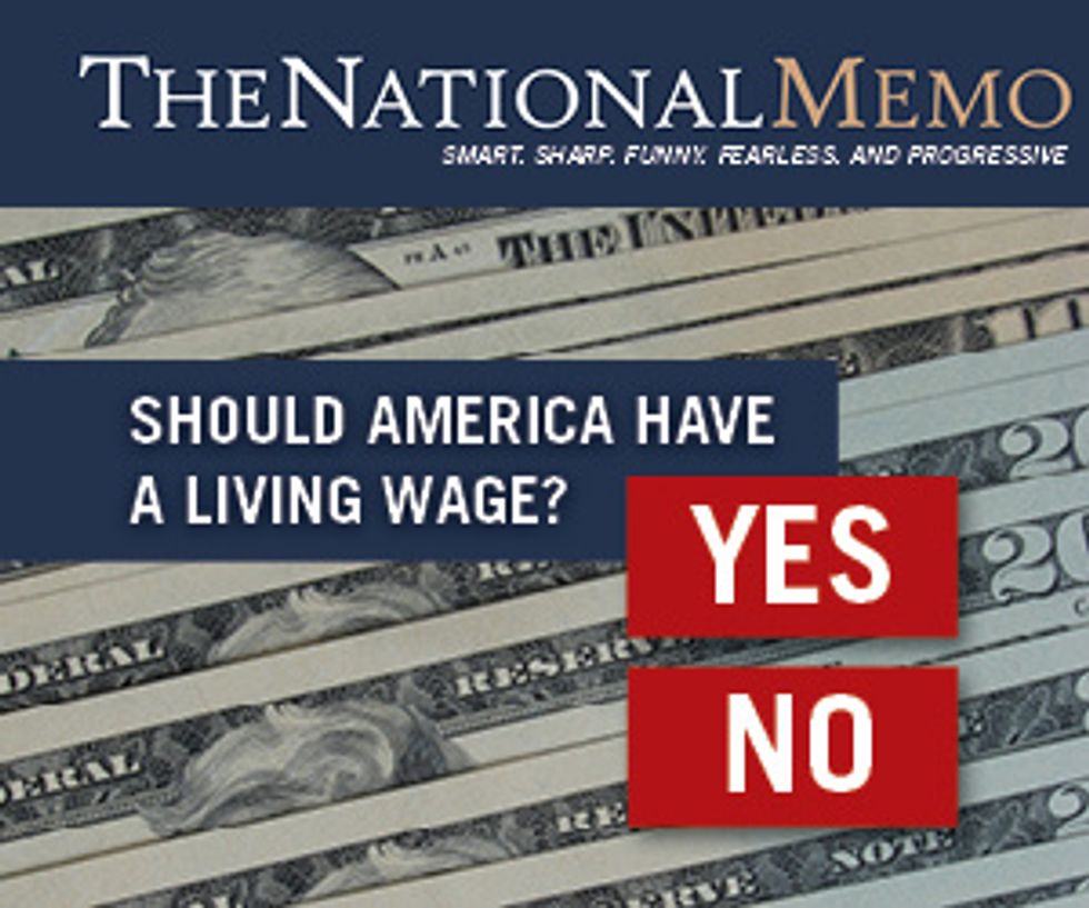 Should Americans Have A Living Wage?