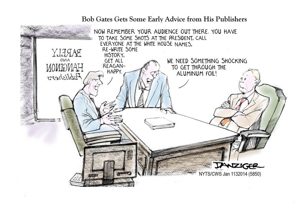 Bob Gates Gets Some Early Advice From His Publishers