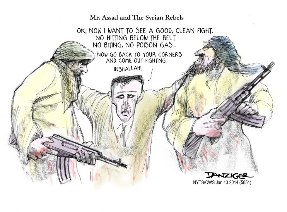 Assad And The Rebels