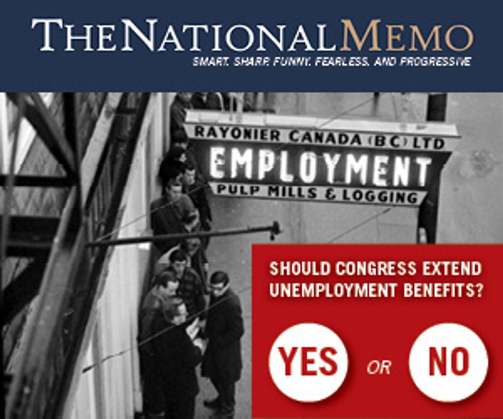 Should Congress Extend Unemployment Benefits?