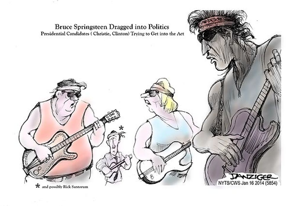 Bruce Springsteen Enters The Christie Scandal