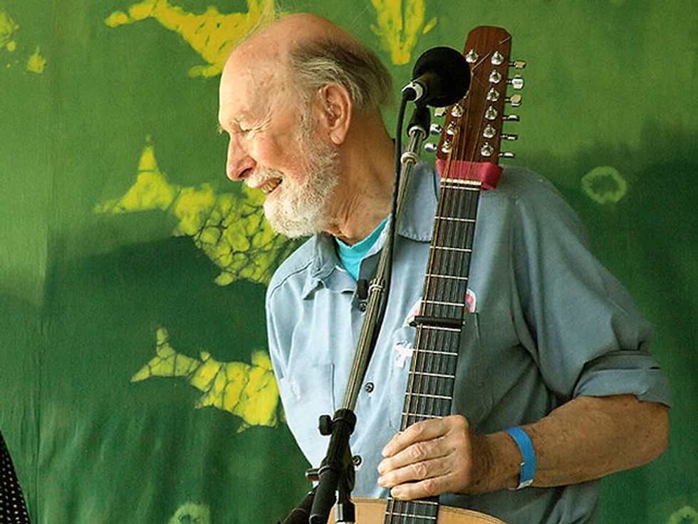 Pete Seeger, Musician And Folk Revivalist, Dies At 94