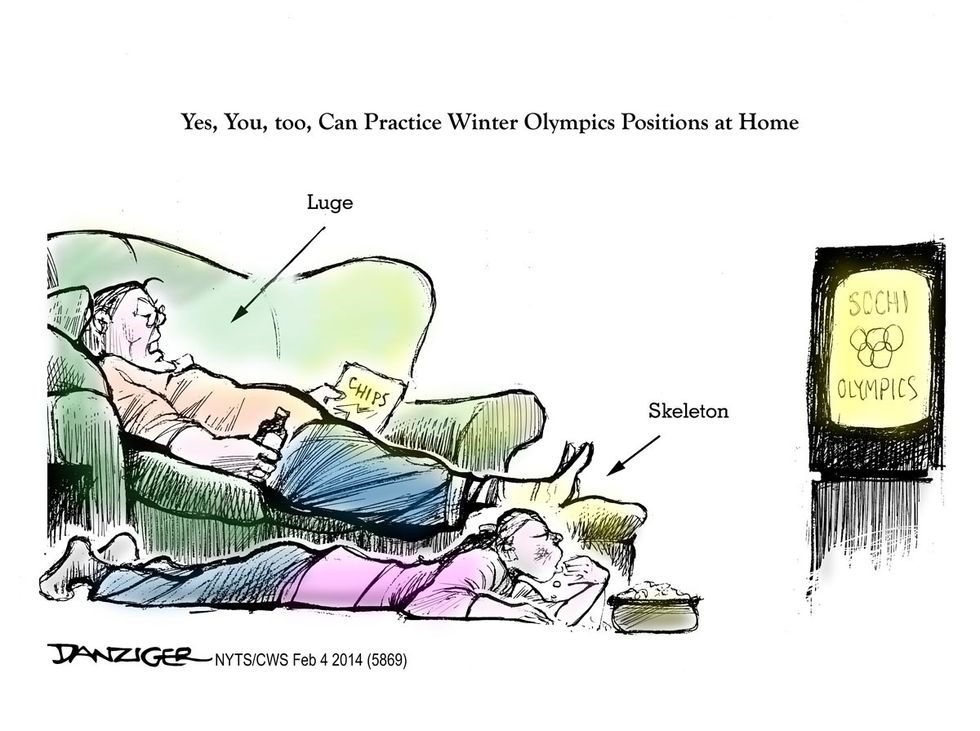 The Winter Olympics, In Your Living Room